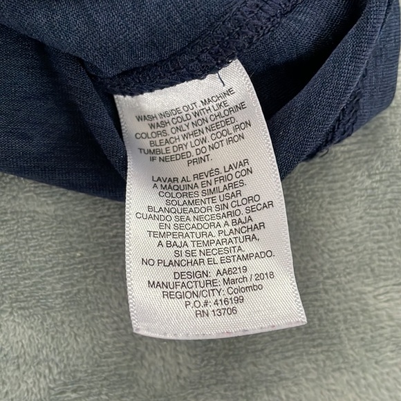 Adidas Hoodie Sweatshirt Navy Neon Orange Atheisure Athletic Sweater Size S (8) - Picture 5 of 5